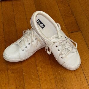Keds Classic White Lace-Up Sneakers